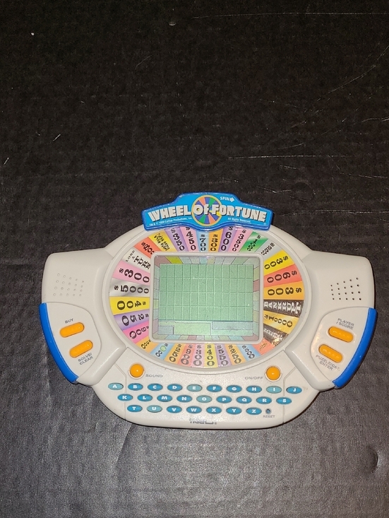 Tiger Electronics Other - 1998's Wheel of Fortune Electronic Handheld Game - Working Game